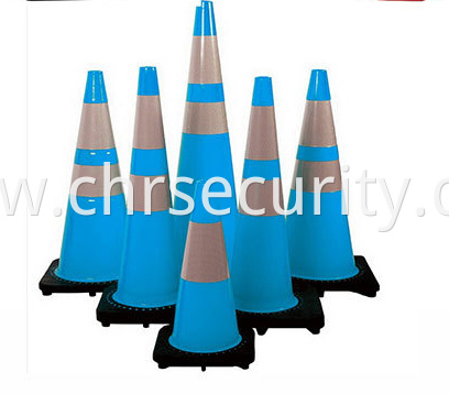 CE approved 1meter PVC red color traffic cone